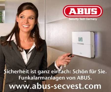 Banner ABUS Alarmanlagen