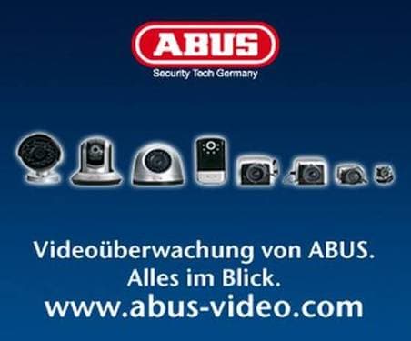 Banner ABUS Videoüberwachung
